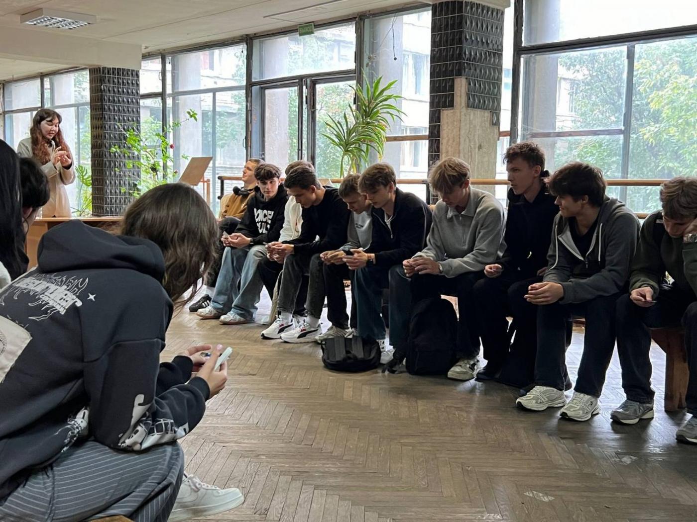 Встреча первокурсников СТФ с педагогом-психологом